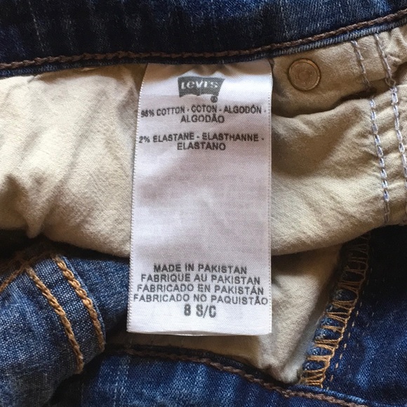 Levi’s Perfectly slimming Booth Cut 512 Jeans - Picture 7 of 7